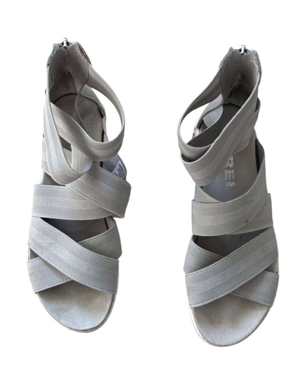 Sorel Women's Gladiator Sandals Sz 7 Gray Strappy Out N About Plus Flat Outdoor